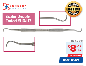 Surgery Selections Scaler Double Ended H6/H7