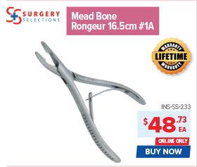 Surgery Selections Mead Bone Rongeur 1A