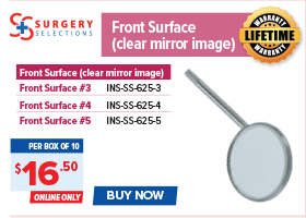 Surgery Selections Front Face Mirrors