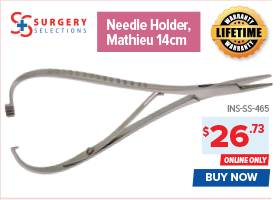 Surgery Selections Mathieu Needle Holder