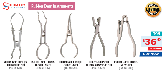 Surgery Selections Rubber Dam Instruments