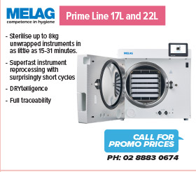 Melag Prime Line 17L and 22L