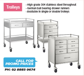 Stainless Steel Trolleys